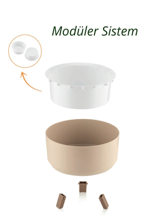 Tripot Model 3'lü Saksı Seti JHome