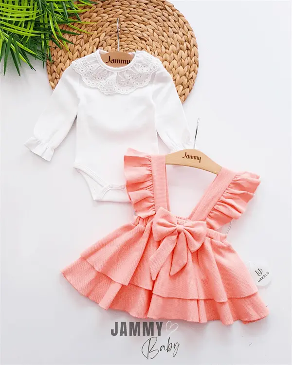 Luana Waffle Gilet Dress Set - TEER GREEN - Justyol