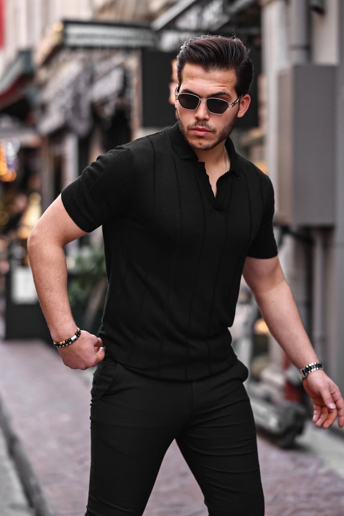 Viskon V Yaka Rahat Triko - Justyol