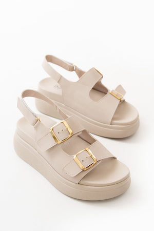 24422 - 1185dolgu topuk kadin sandalet - Justyol