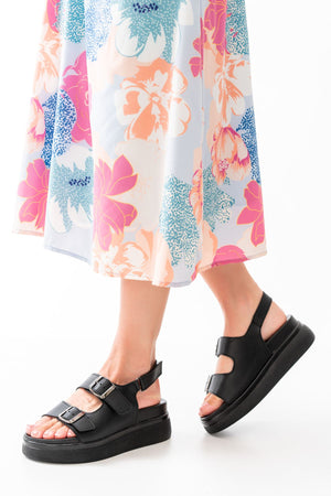 24422 - 1185dolgu topuk kadin sandalet - Justyol