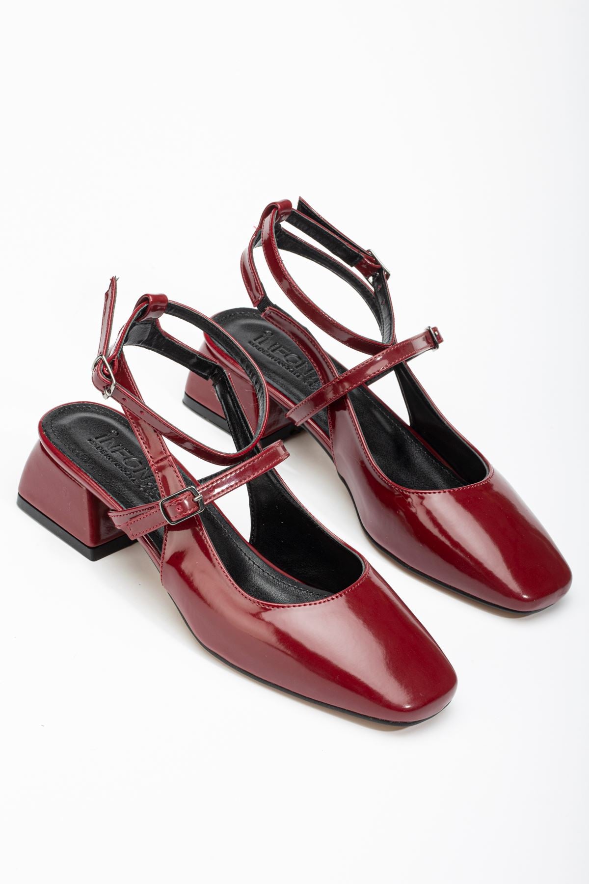 st - 003rugan günlük 4 cm topuklu bayan ayakkabi - Justyol
