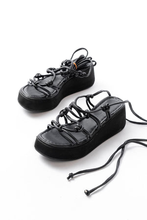 1023dolgu topuk kadin sandalet - Justyol