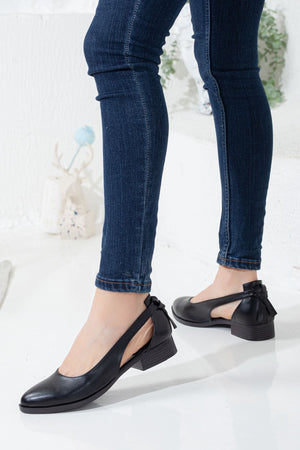 volpen cilt kisa topuk ayakkabi mint - Justyol