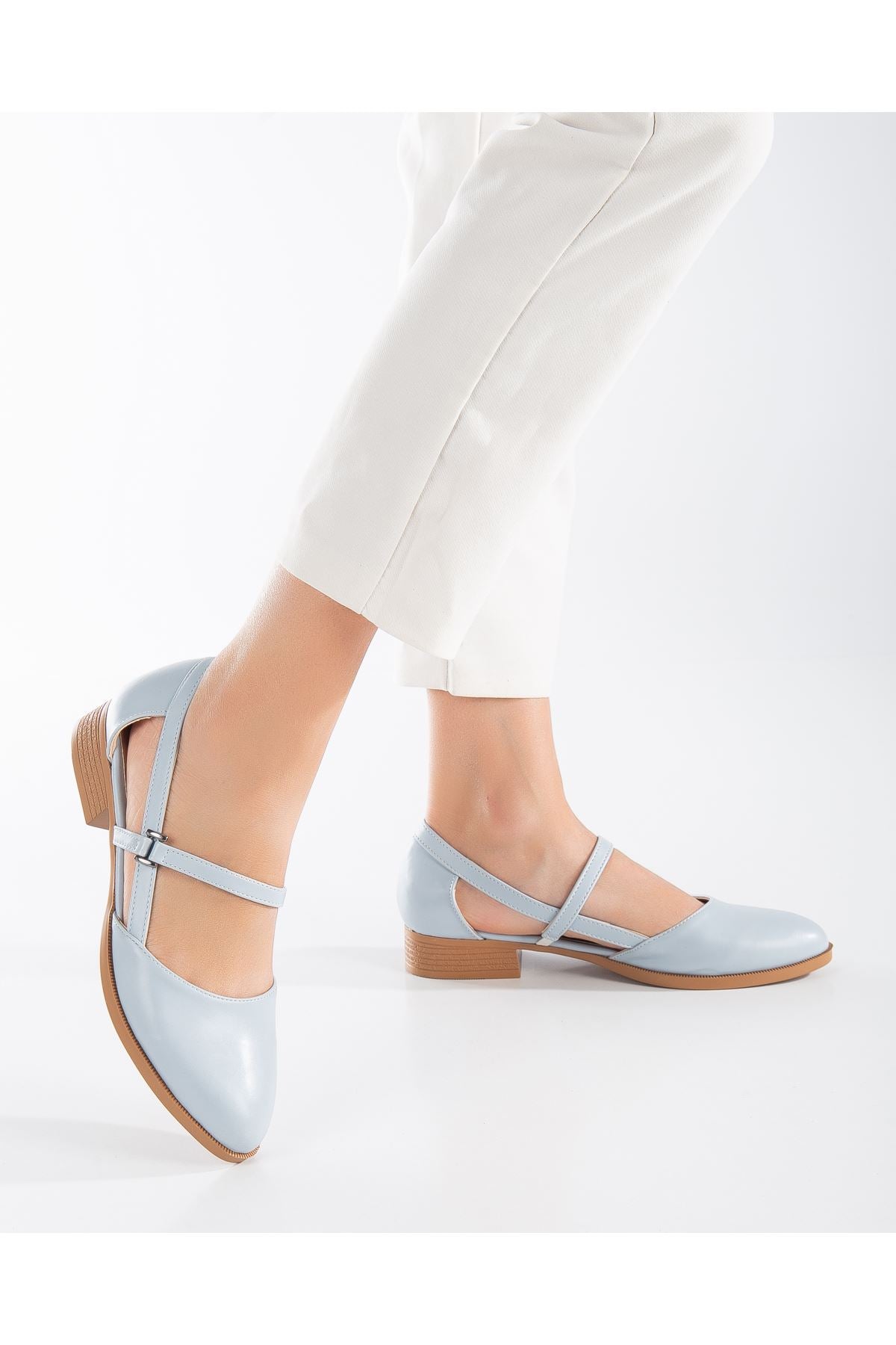 mary kisa topuk ayakkabi mint - Justyol