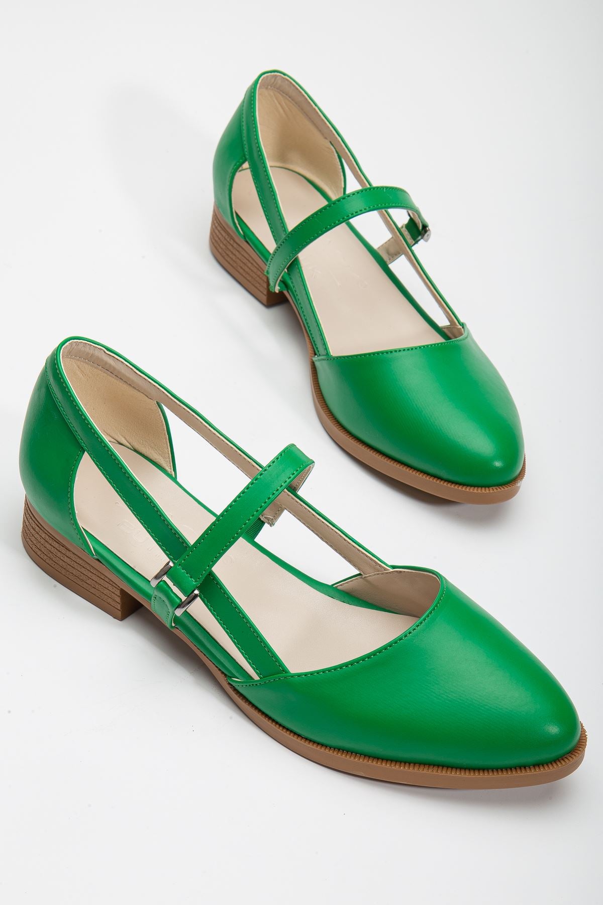 mary kisa topuk ayakkabi mint - Justyol