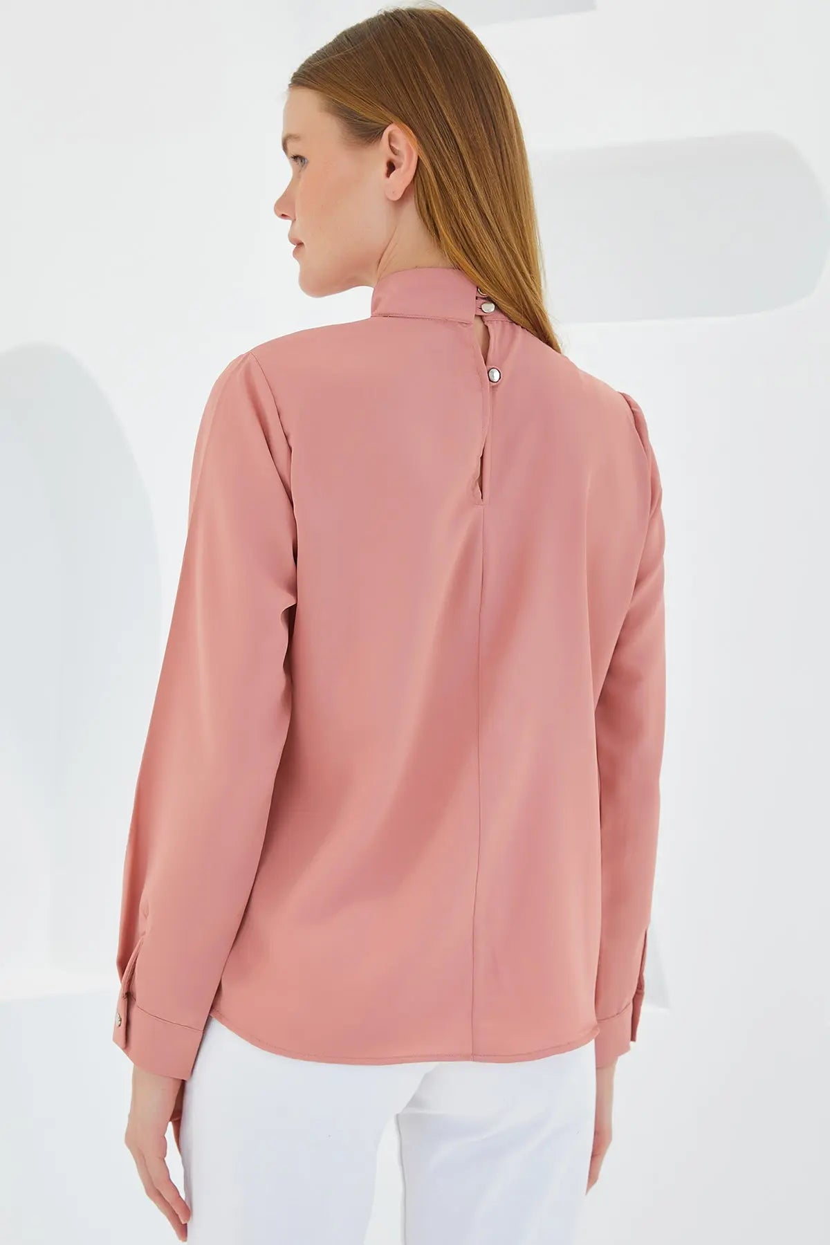 0418 pencere detayli bluz - Justyol