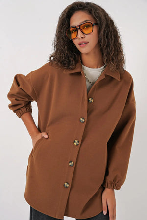 0674 cepli oversize gömlek - Justyol