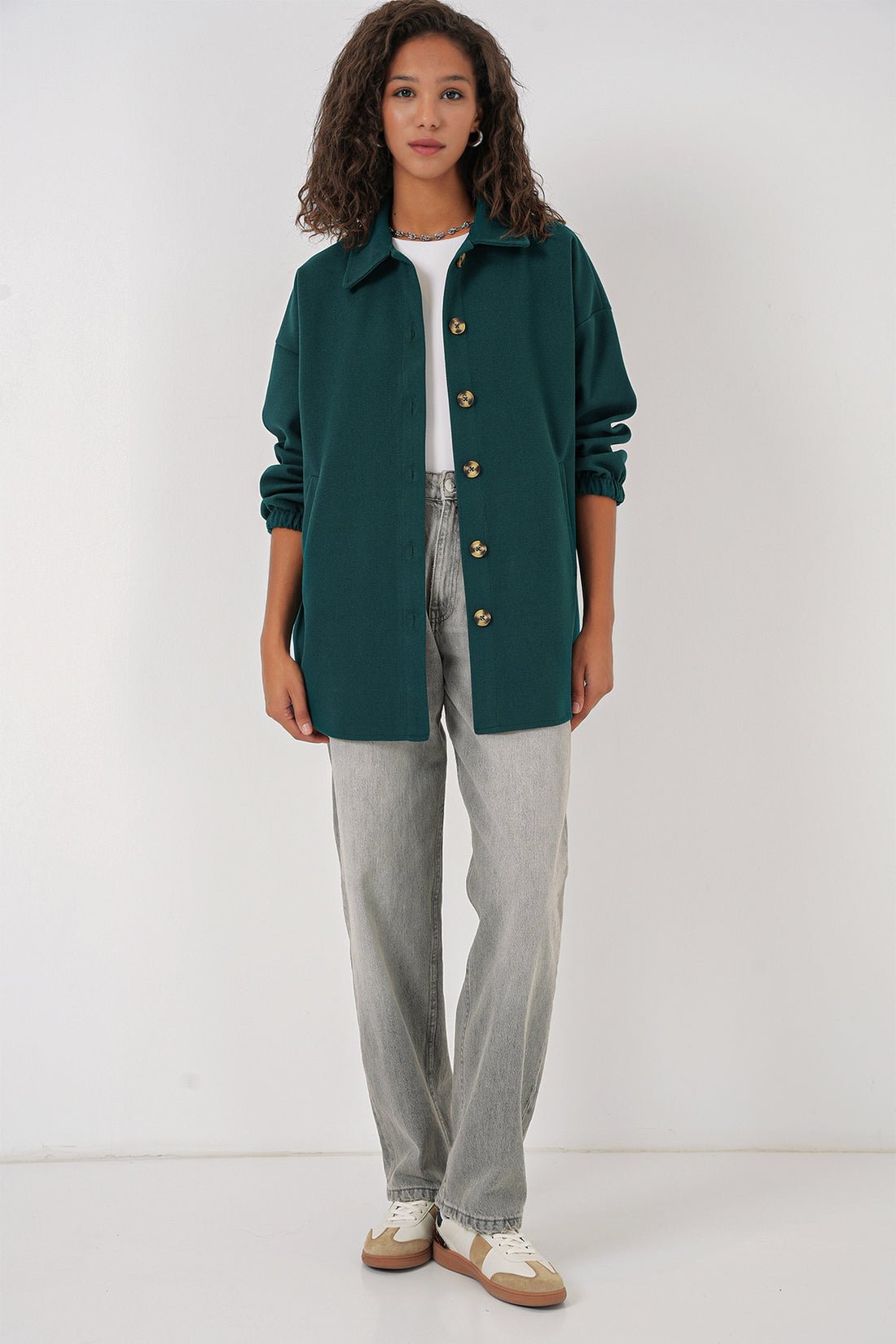 0674 cepli oversize gömlek - Justyol