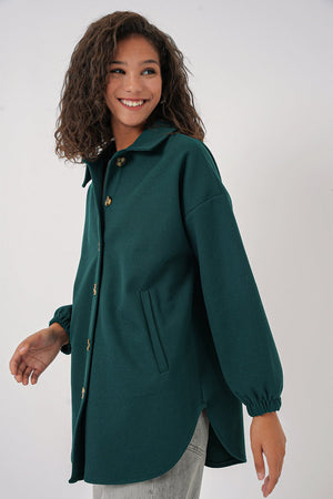 0674 cepli oversize gömlek - Justyol