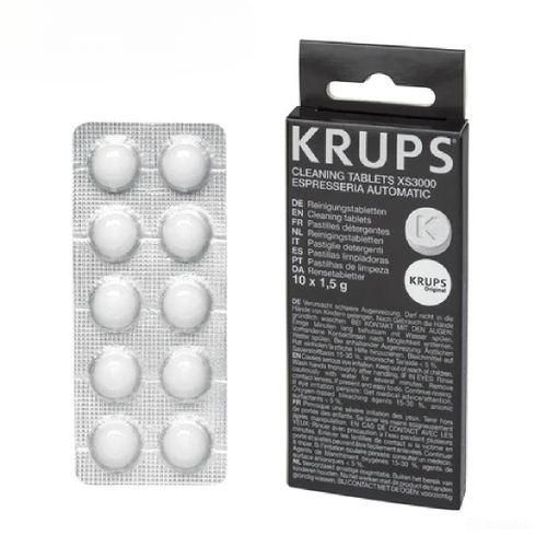 TABLETTE DE NETTOYAGE (10 PASTILLES) POUR EXPRESSO KRUPS XS300010