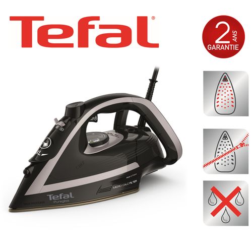 FER VAPEUR PUREGLISS 3000W NOIR FV8062 TEFAL