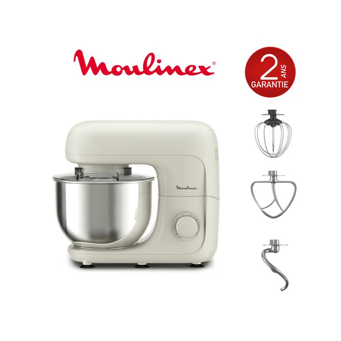 KITCHEN MACHINE ESSENTIAL 4,8L 6V 800W ECRU QA160110 MOULINEX
