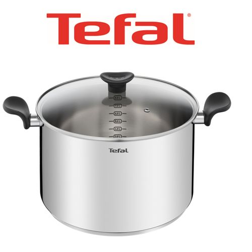 MARMITE INOX+COUV EN VERRE 28CM PRIMARY E3086404 TEFAL