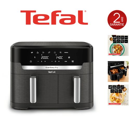FRITEUSE DUAL EASY FRY XXL 11L EY942HE0 TEFAL