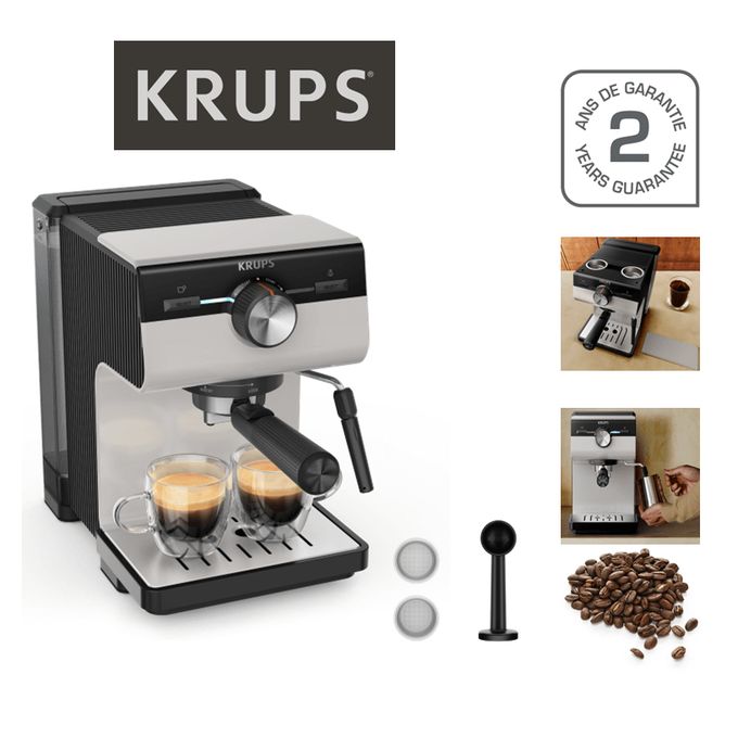 ESPRESSO S&P AUTHENTIC GRIS XP381B10 KRUPS