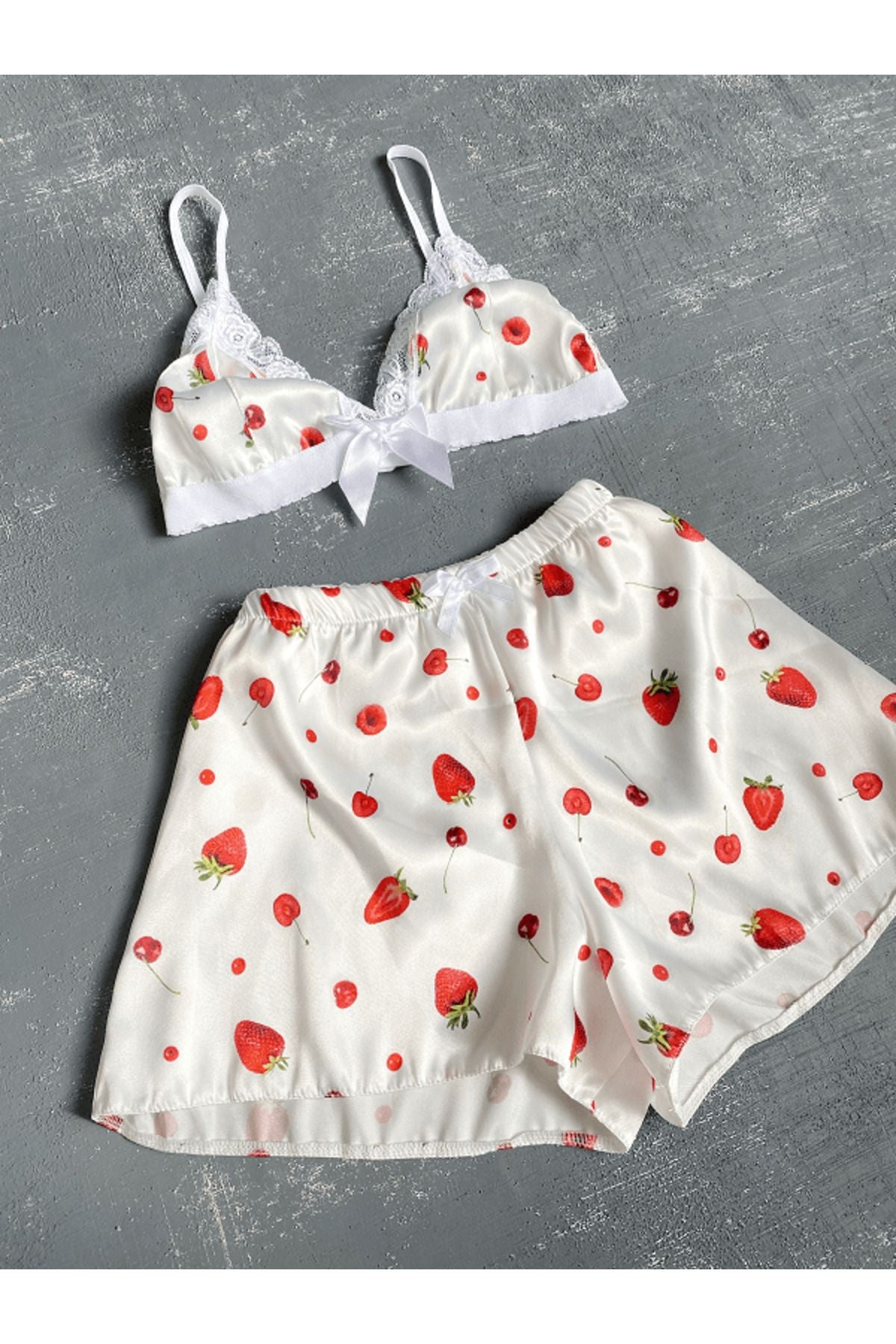 Krisia Satin Crop Set - Justyol