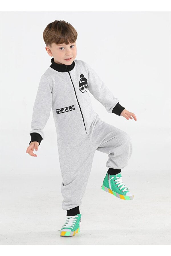 Gri Space Astronot Tulum - Justyol