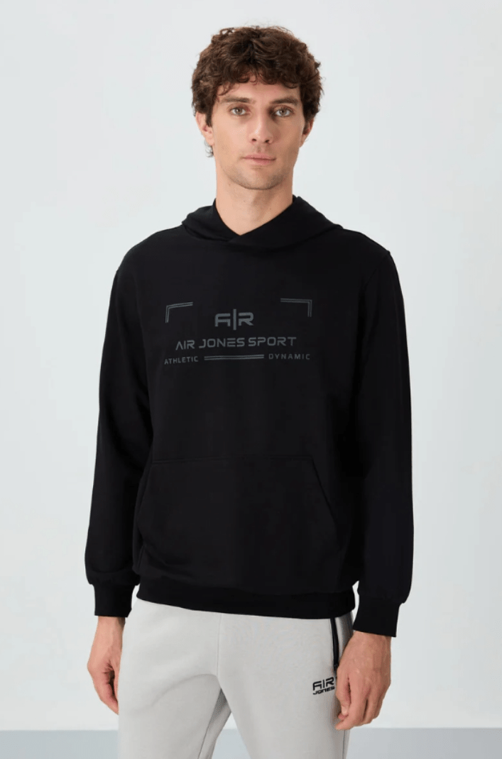 galvinkapüşonlu erkek sweatshirt - 88304 - Justyol