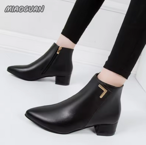 Winter Shoes Women Boots Fashion Waterproof Booties Plus Size Comfortable Soft Bottom Female Platform Shoes Black Botas De Mujer MU Group