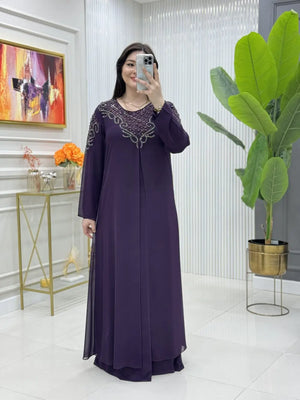 btk alçiçek elbise takim 6588 Butik Kolik