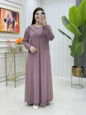 btk alçiçek elbise takim 6588 Butik Kolik