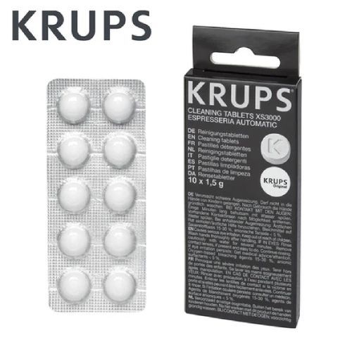 TABLETTE DE NETTOYAGE (10 PASTILLES) POUR EXPRESSO KRUPS XS300010