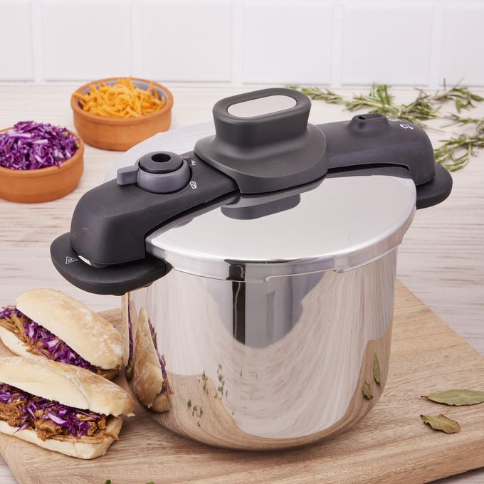 COCOTTE INOX 6L SECURE 5 COMPACT P3530734 TEFAL