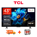 TV TCL 43″ QLED Google TV, technologie avancée pour une immersion totale dans vos contenus. Digitronics