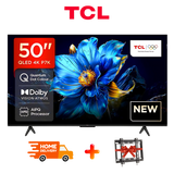 TV TCL 50” QLED, couleurs vives et Google TV pour une expérience connectée. Digitronics