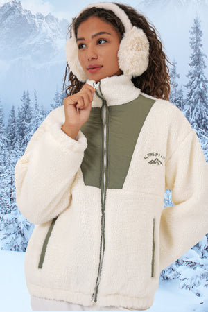 5194 kadin peluş mont ceket - Justyol