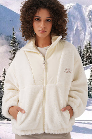 5194 kadin peluş mont ceket - Justyol