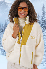 5194 kadin peluş mont ceket - Justyol