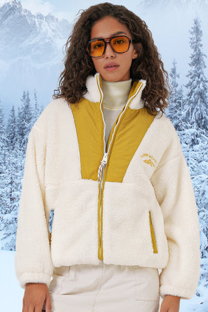 5194 kadin peluş mont ceket - Justyol