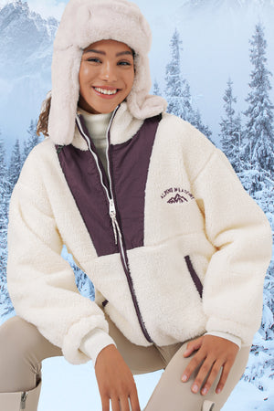 5194 kadin peluş mont ceket - Justyol