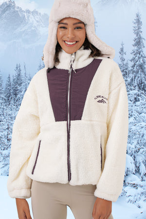 5194 kadin peluş mont ceket - Justyol