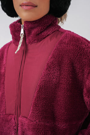 5194 kadin peluş mont ceket - Justyol