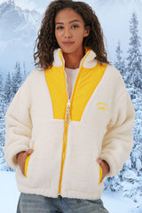 5194 kadin peluş mont ceket - Justyol
