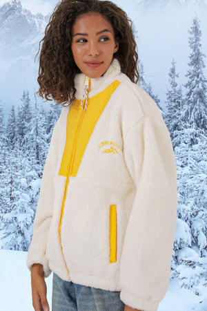 5194 kadin peluş mont ceket - Justyol