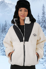 5194 kadin peluş mont ceket - Justyol