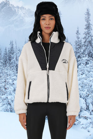 5194 kadin peluş mont ceket - Justyol