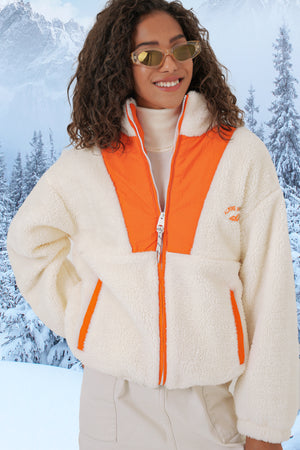 5194 kadin peluş mont ceket - Justyol