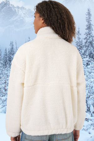 5194 kadin peluş mont ceket - Justyol