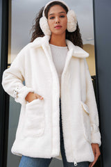 5206 kadin oversize peluş mont - Justyol