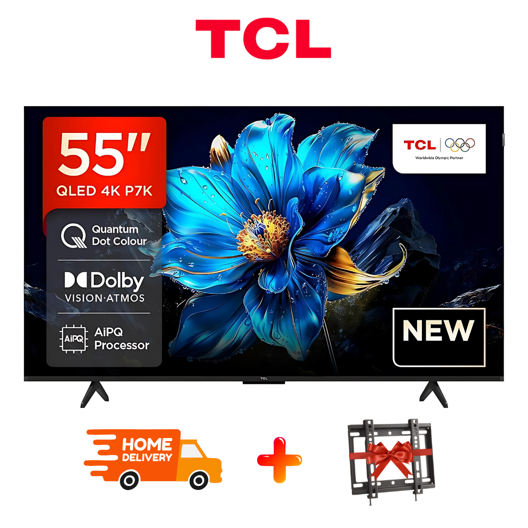 TV TCL 55” QLED, qualité d’image exceptionnelle avec technologie Google TV. Digitronics