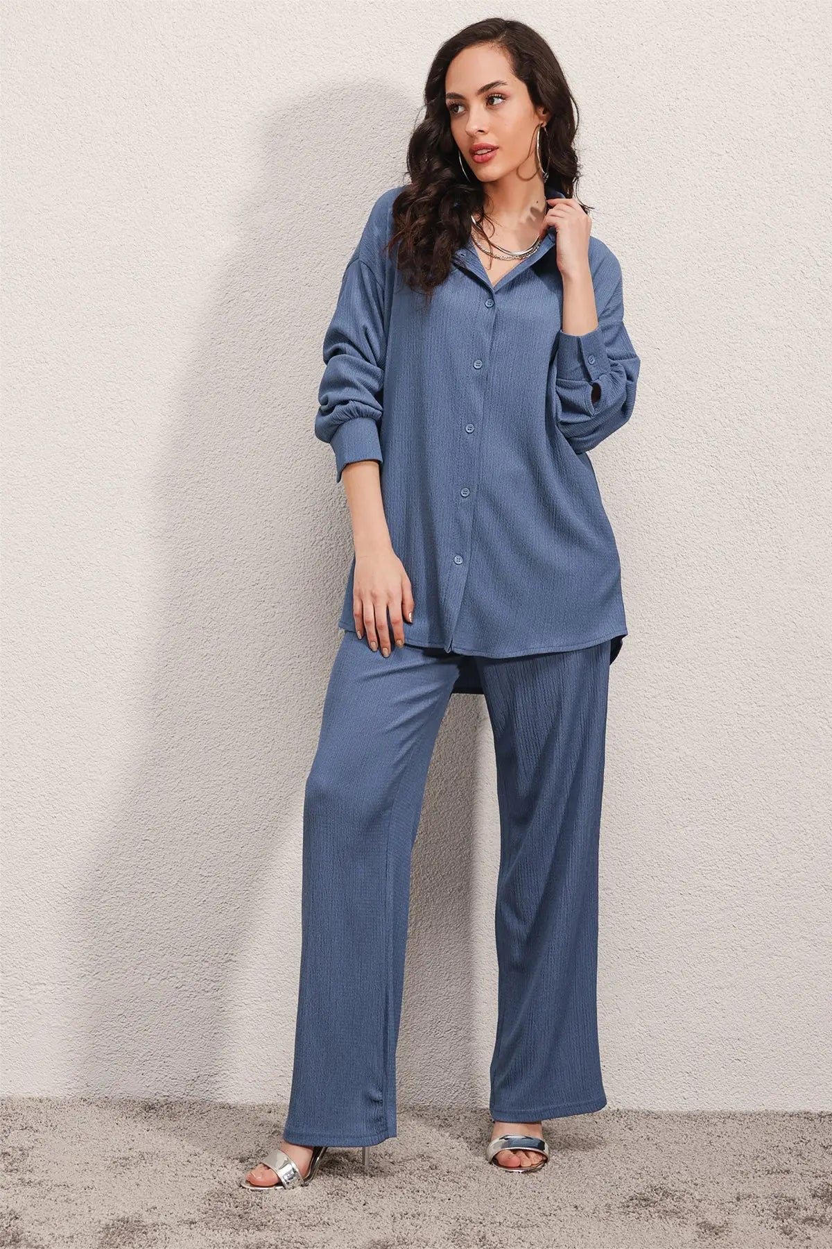 5858 örme ikili takim - Justyol