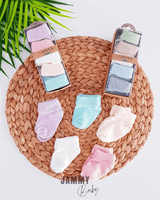 5 - piece mixed color ankle socks set - Justyol