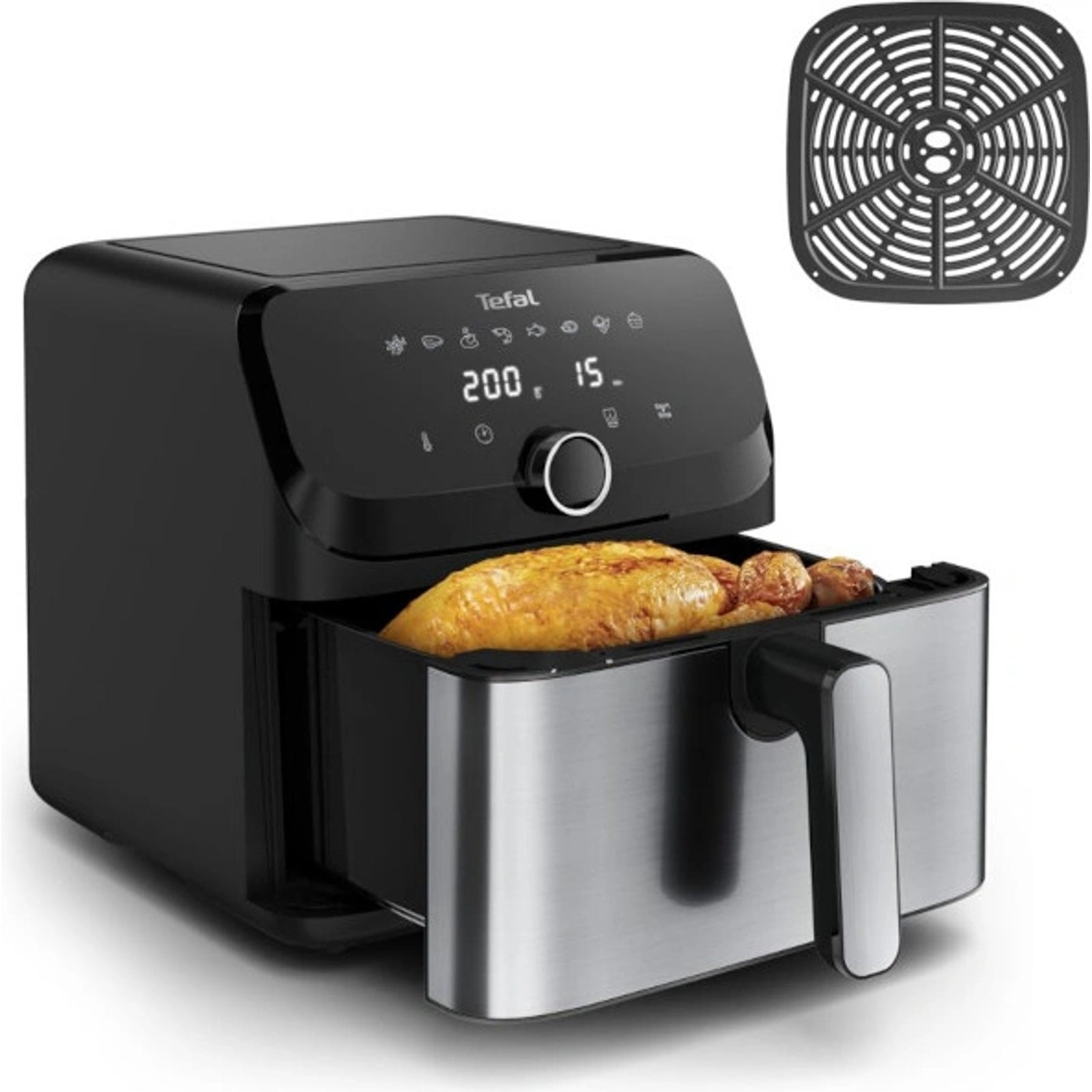 FRITEUSE EASY FRY MEGA SS 7.5L EY855D10 TEFAL