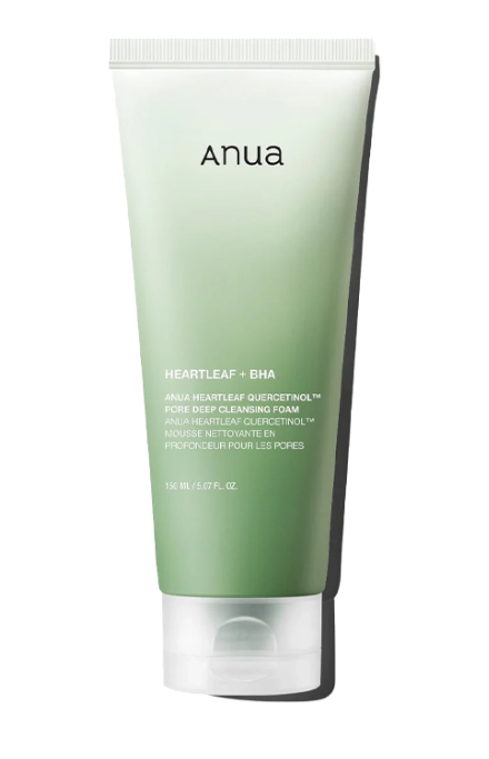 ANUA HEARTLEAF ǪUERCETINOL CLEANSING FOAM 150ML_GLB
