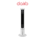 Ventilateur compact, oscillation réglable et flux d’air constant pour confort. Digitronics